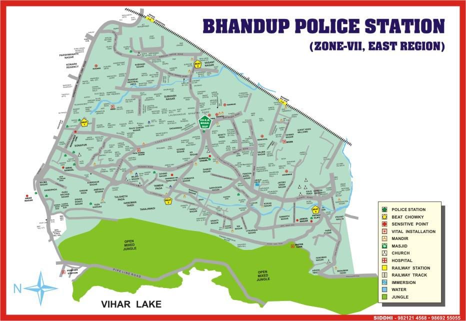 ಮುಂಬೈ Bhandup ನಕ್ಷೆ