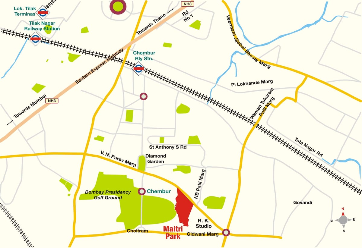 ಮುಂಬೈ Chembur ನಕ್ಷೆ