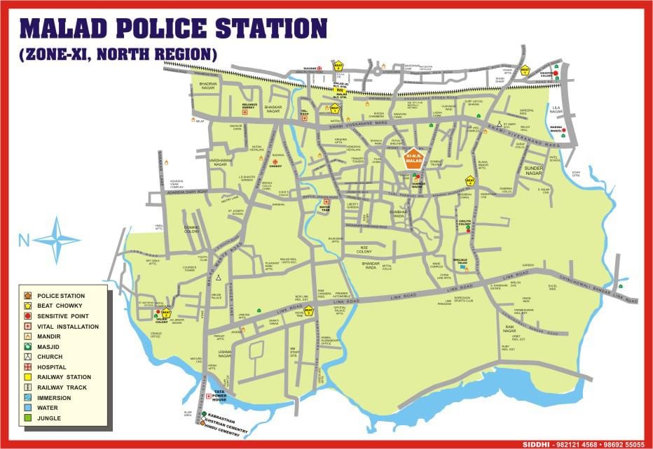 ಮುಂಬೈ Malad ನಕ್ಷೆ