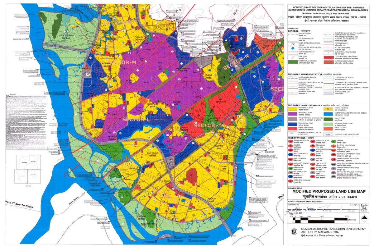 MMRDA ವಲಯ ನಕ್ಷೆ ಭಿವಂಡಿ