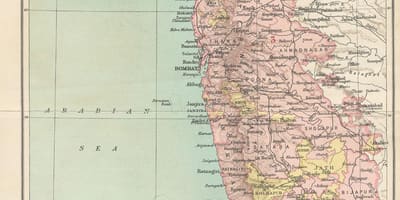 ನಕ್ಷೆ Bombay presidency