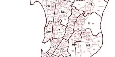 ವಾರ್ಡ್ ನಕ್ಷೆ ಮುಂಬೈ